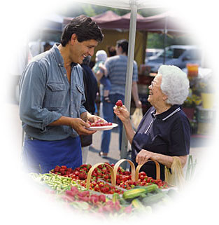 Farmers' Market Photo Courtesy of USDA