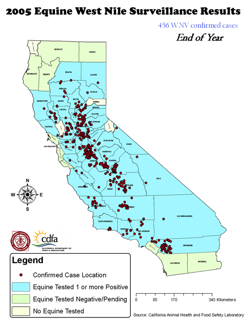 WNV map
