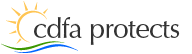 CDFA Protects logo