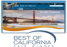 Screenshot of 'Golden Gateway' animation