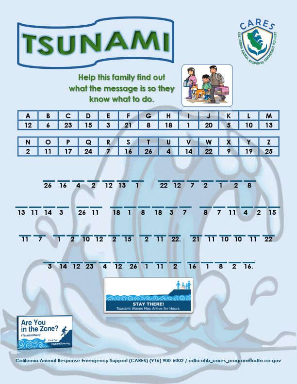 Tsunami Message
