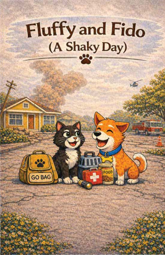 Fluffy and Fido (A Shaky Day)