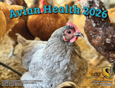 Avian Health Calendar 2026 - Cover
