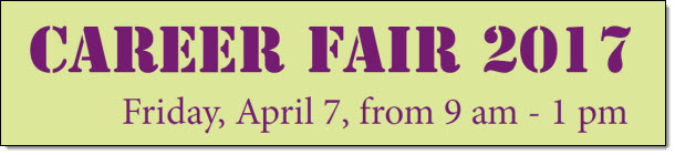 2017 Career Fair Banner