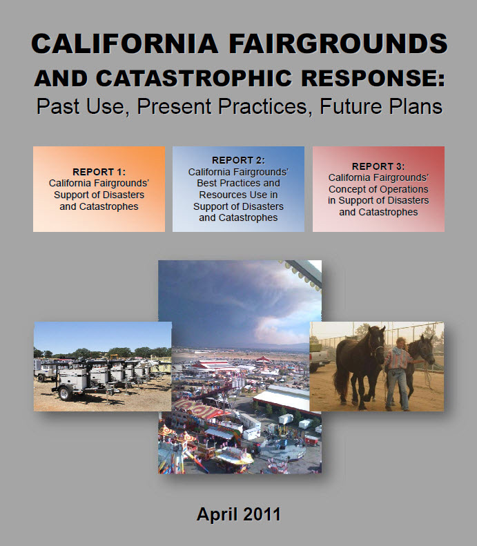 California Farigrounds and Catastrophic Response Plan Front Page