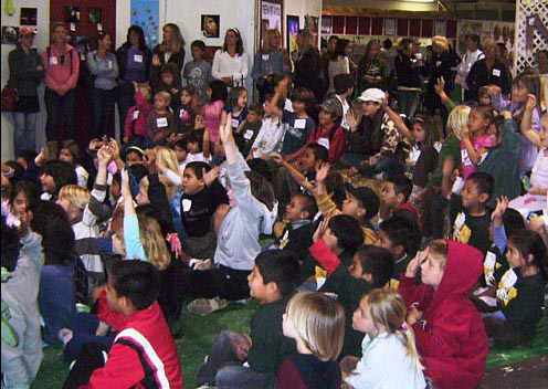 Kids getting excited about agriculture. Santa Barbara Fair & Exposition, Santa Barbara