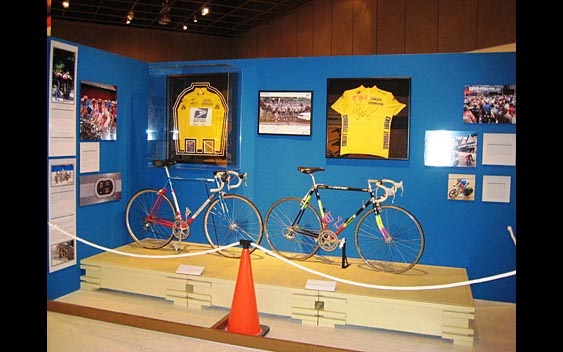 Cycling exhibit. California Exposition & State Fair, Sacramento