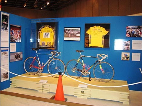 Cycling exhibit. California Exposition & State Fair, Sacramento
