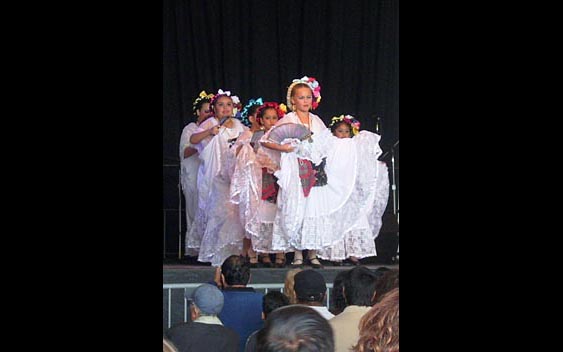 A cultural dance performance delights the crowd. Sonoma County Fair