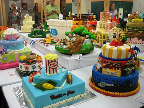 Spectacular cakes. San Diego County Fair, Del Mar