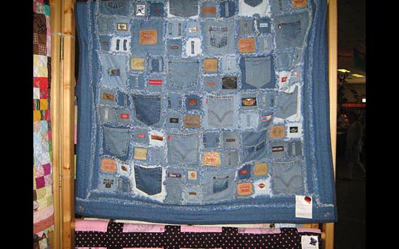 A unique and creative quilt. Stanislaus County Fair, Turlock