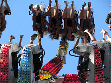 Upside Down on Ride