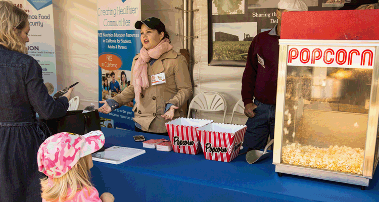 Booth at Ag Day