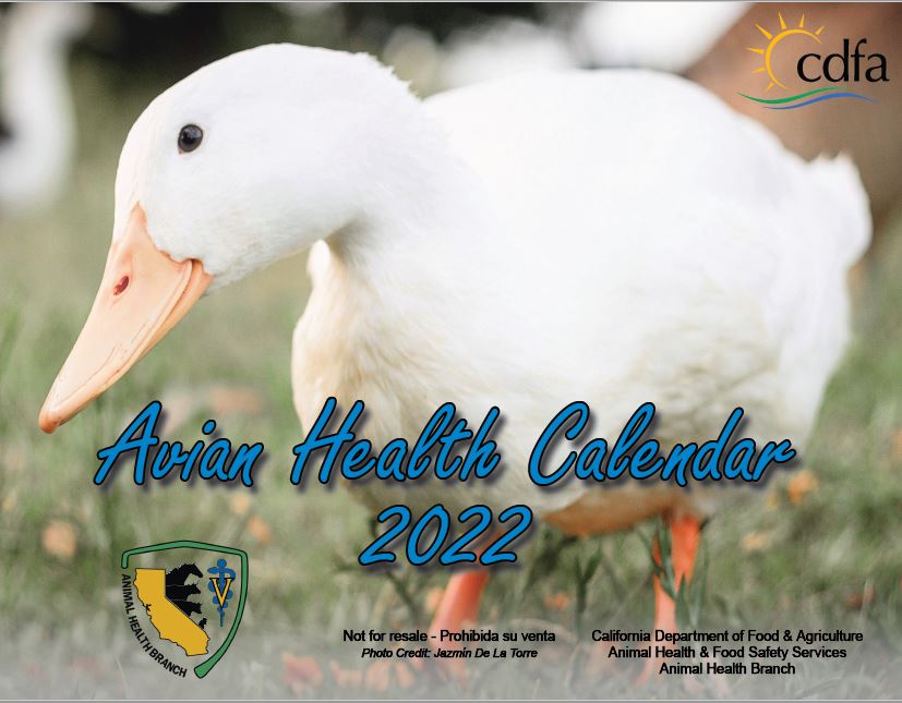CDFA AHFSS AHB Avian Health