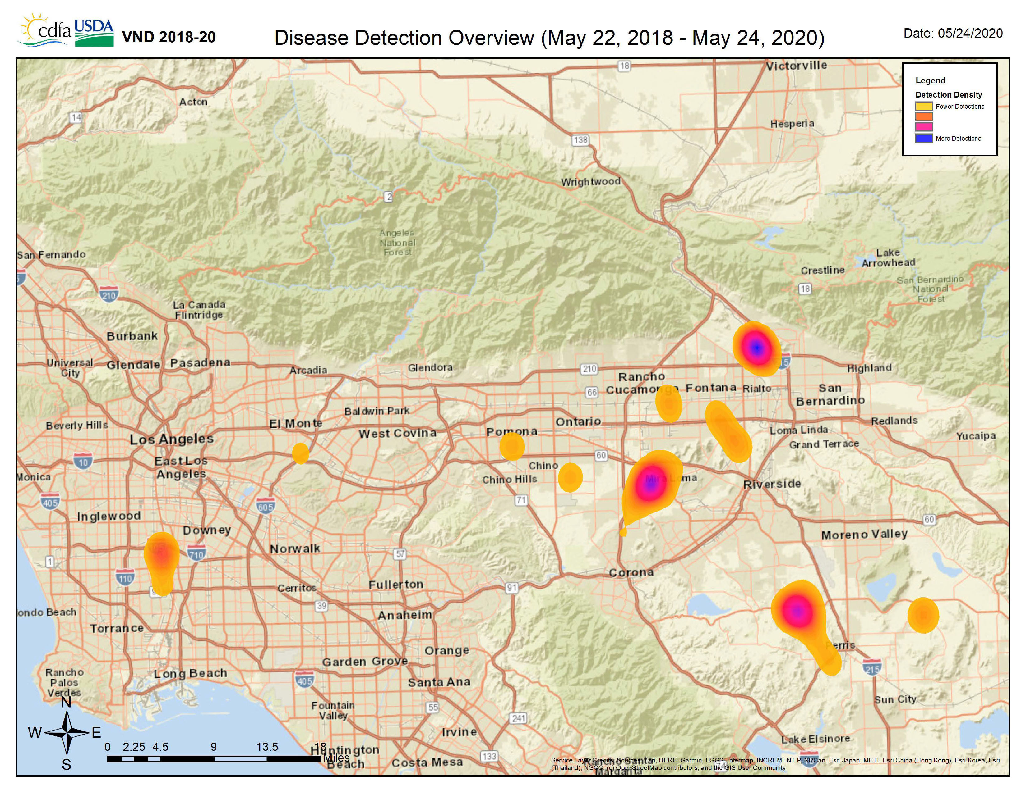 Disease Detection Overview (May 22 - Feb 10)