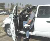 Removing rubber shoe covers