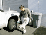 Disinfect shoes