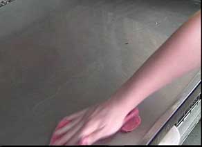 Clean before disinfecting