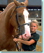 girl with horse