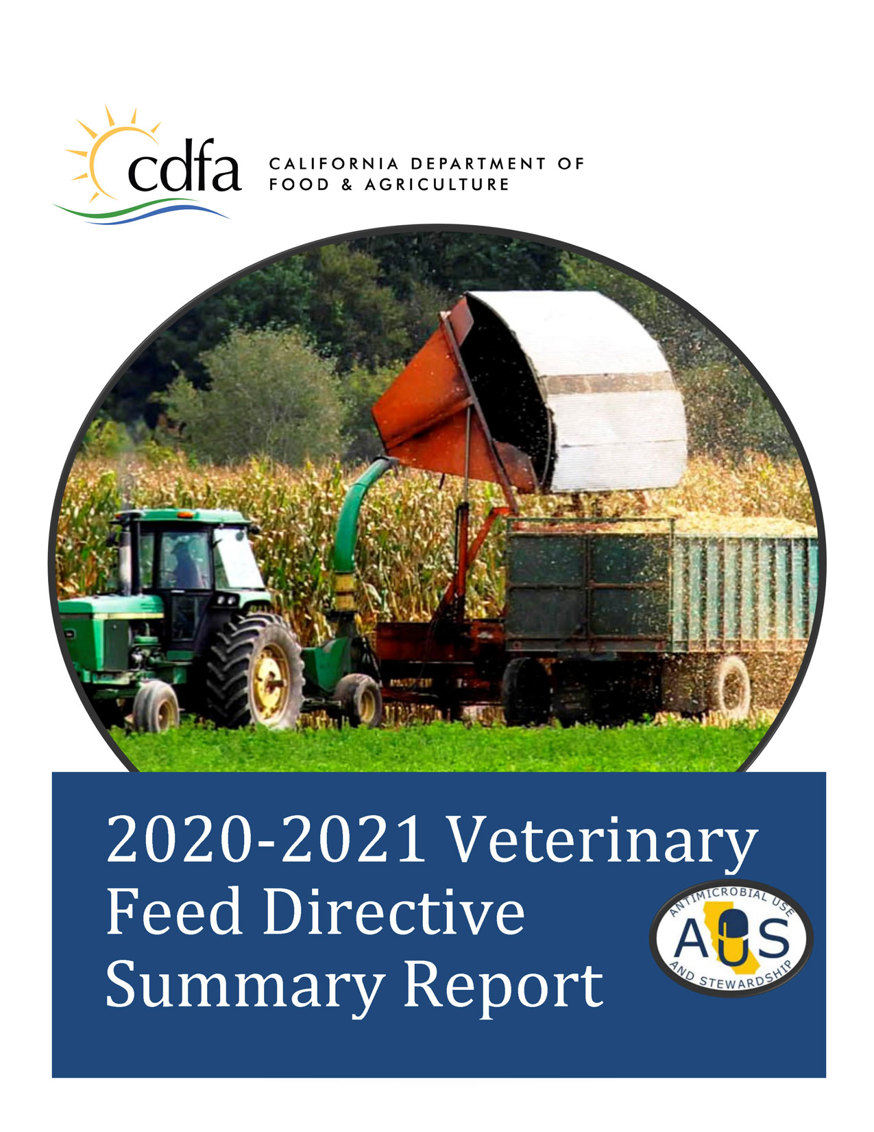 2020-2021 Veterinary Feed Directive Summary Report