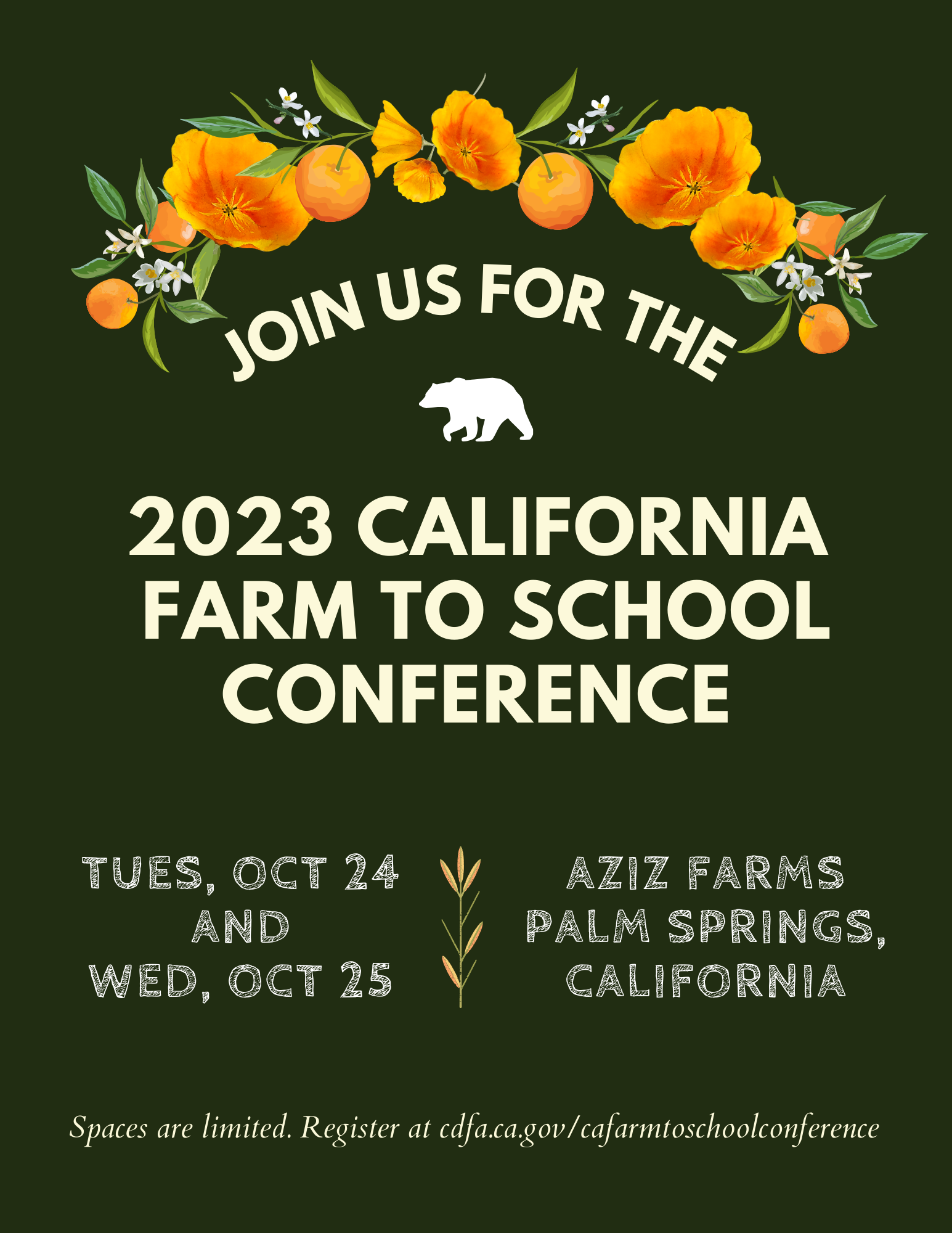 CDFA - CA Farm to School Conference