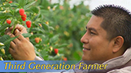 Video thumbnail for Growing California video series: 3rd Generation Farmer