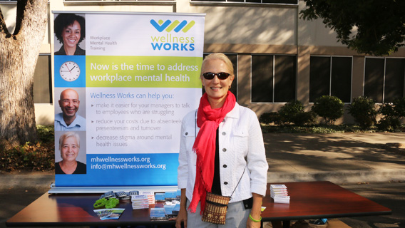 wellness works display table