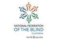 National Federation of the Blind California logo