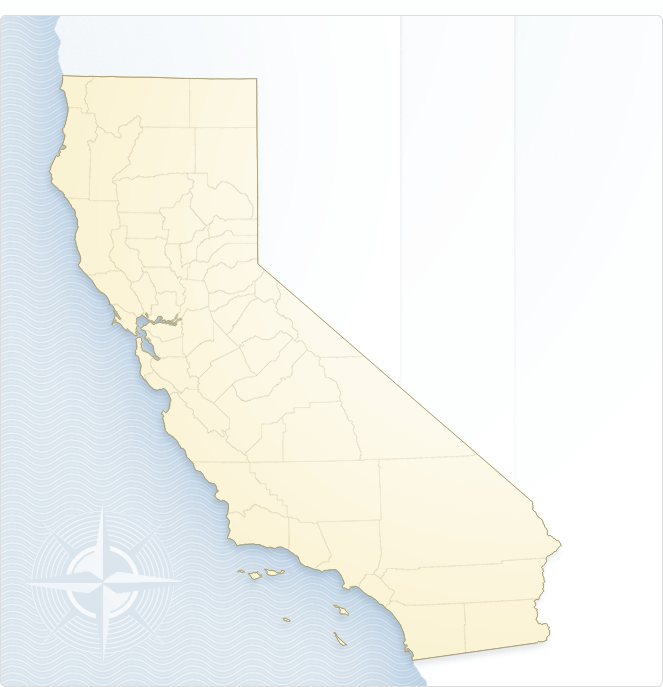 map of California