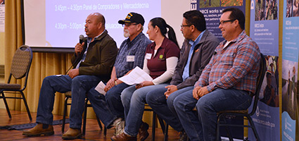 People attending a meeting