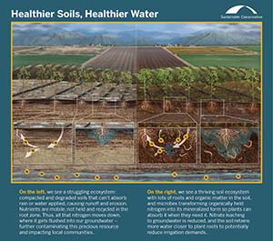 infographic: Sustainable-Conservation-Soil-Health-Illustration-Healthy-Soils-Week
