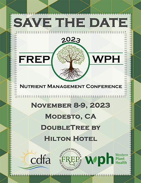 2023 FREP/WPH Nutrient Management Conference<br>Save the Date