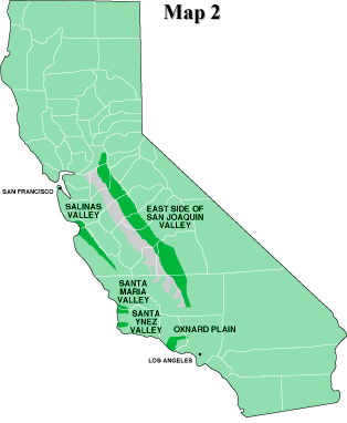 Map 2 of Nitrate Sensitive Areas