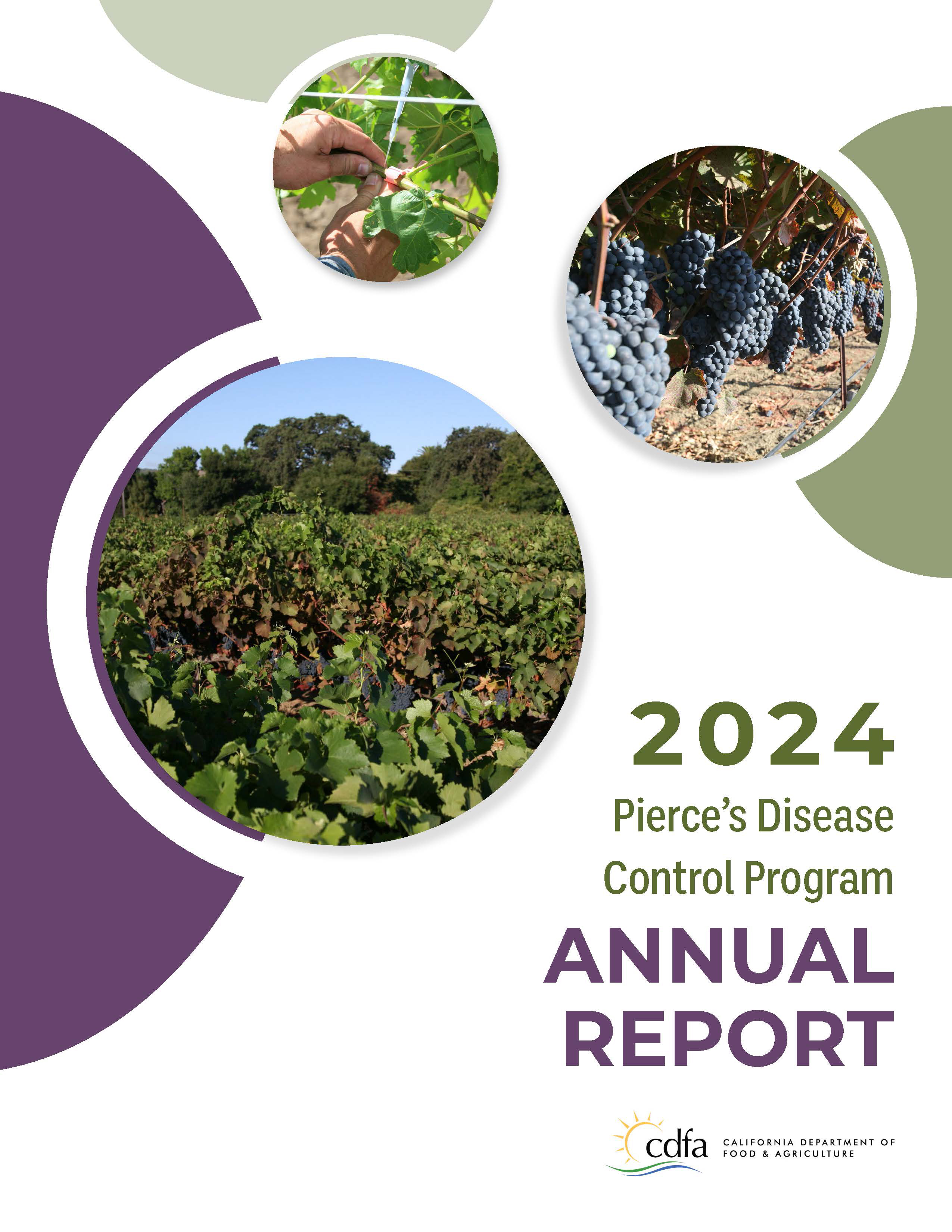 Pierce's Disease Control Program Report to the Legislature for Calendar Year 24