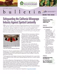 Pierce's Disease Control Program Quarterly Newsletter