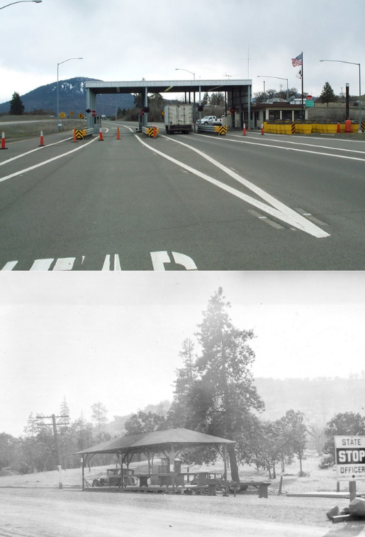 Hornbrook Border Station